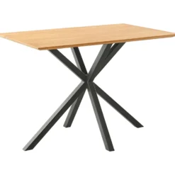 Bartafel Aska 130x80 cm teak naturel brushed