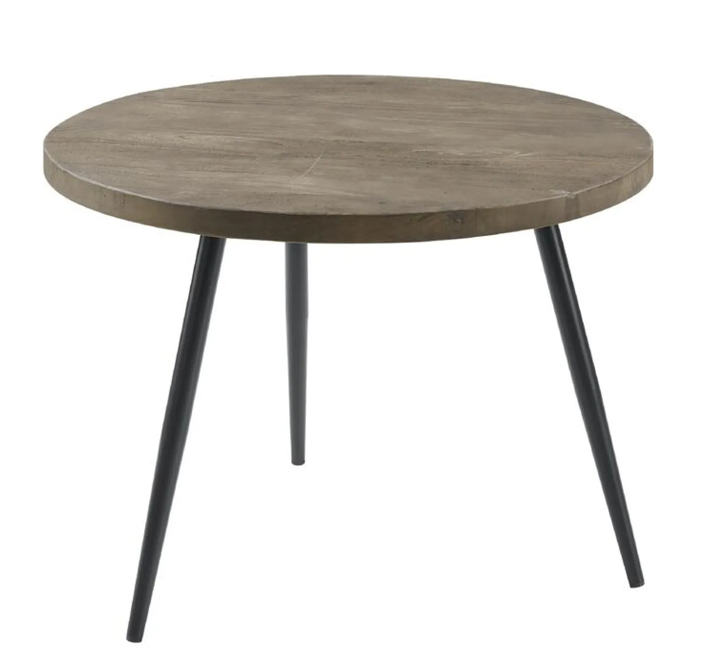 Bijzettafel Fidanza Rond 60 mango grijs