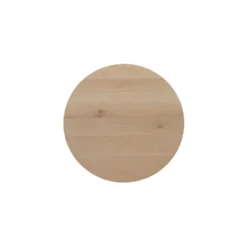 Bijzettafel Tavolo Rond 60 eiken naturel grijs 3-poot