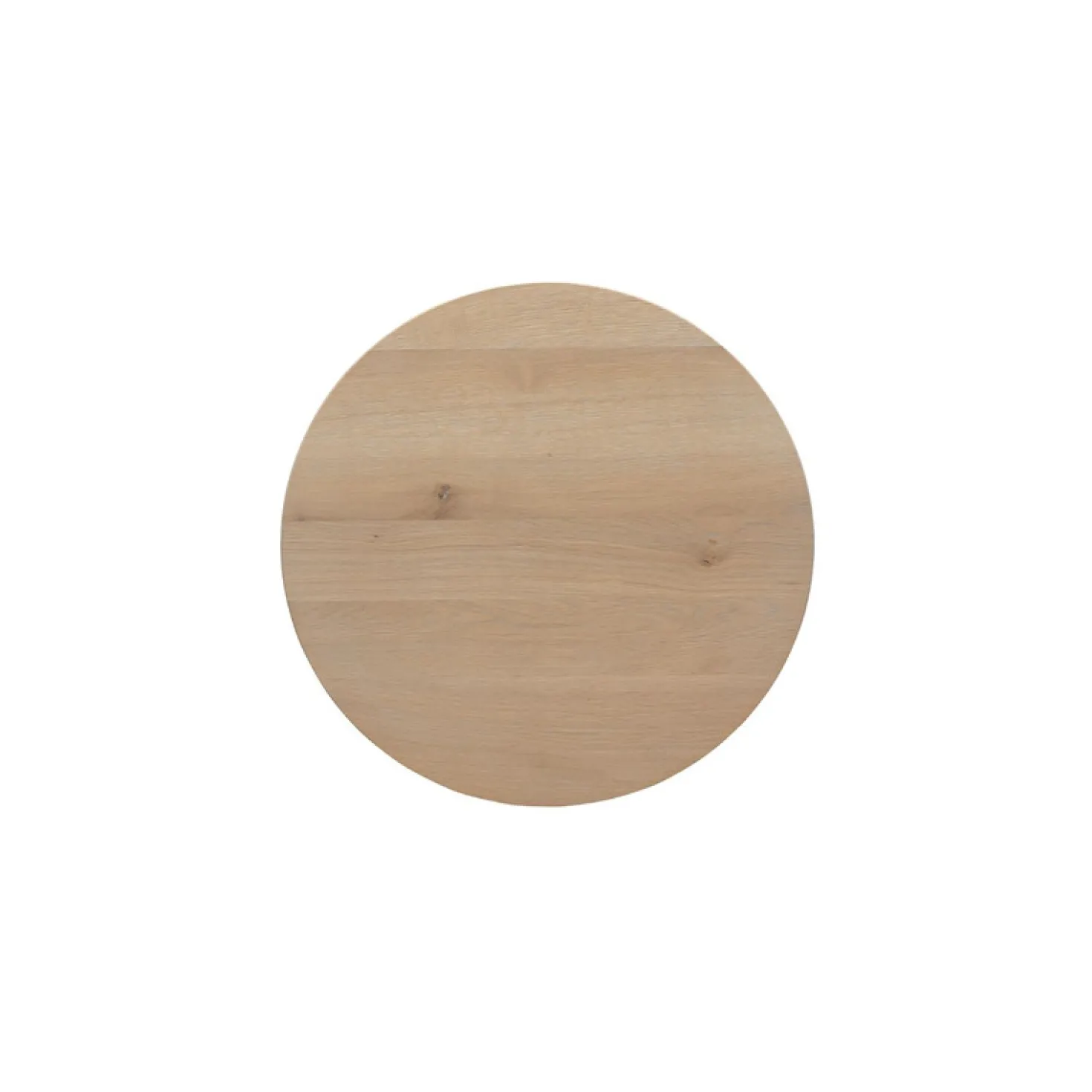 Bijzettafel Tavolo Rond 60 eiken naturel grijs 3-poot