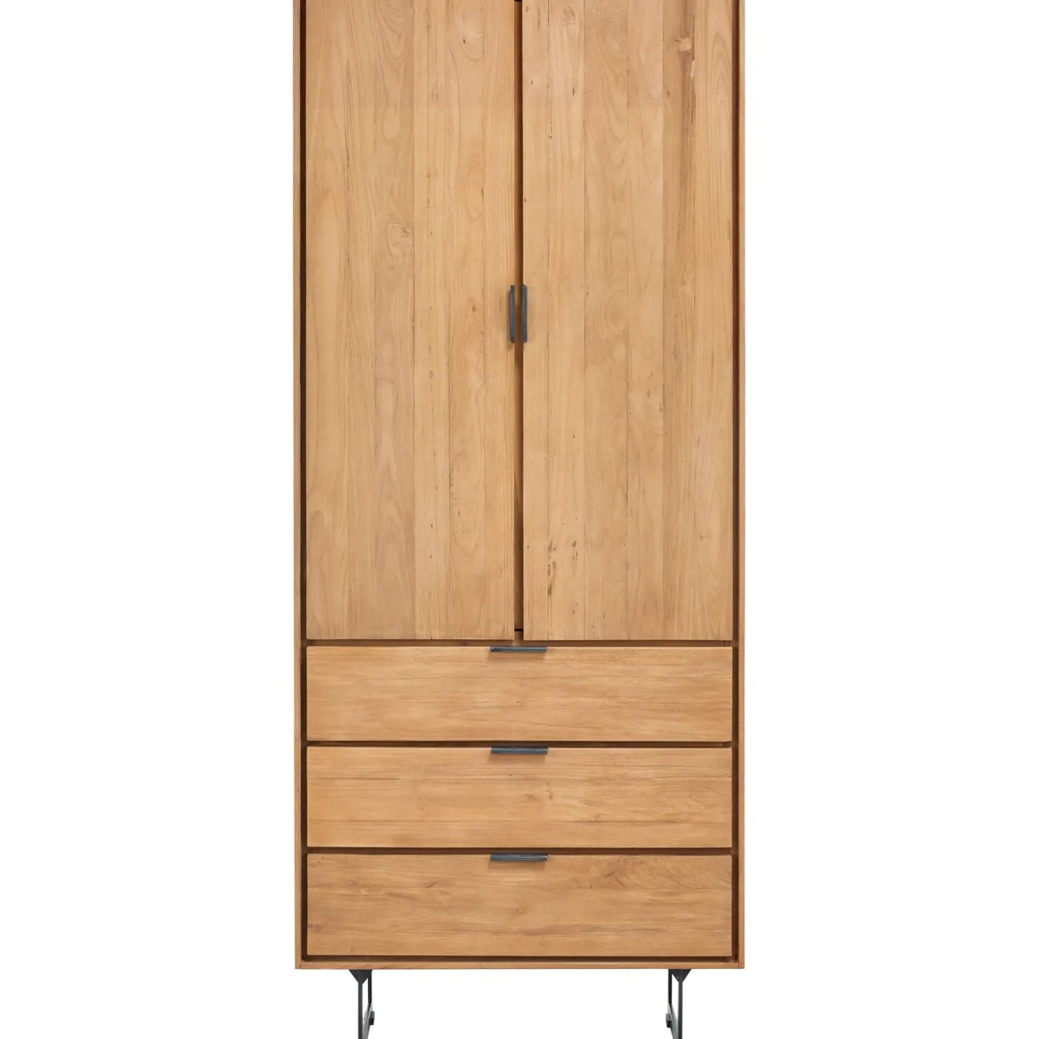 Boekenkast Aska (80 Cm) teak naturel brushed