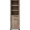 Boekenkast HEVANO (57 CM) eikenhout moose
