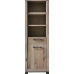 Boekenkast HEVANO (57 CM) eikenhout moose
