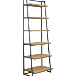 Boekenkast ROMARO Teak mix rough