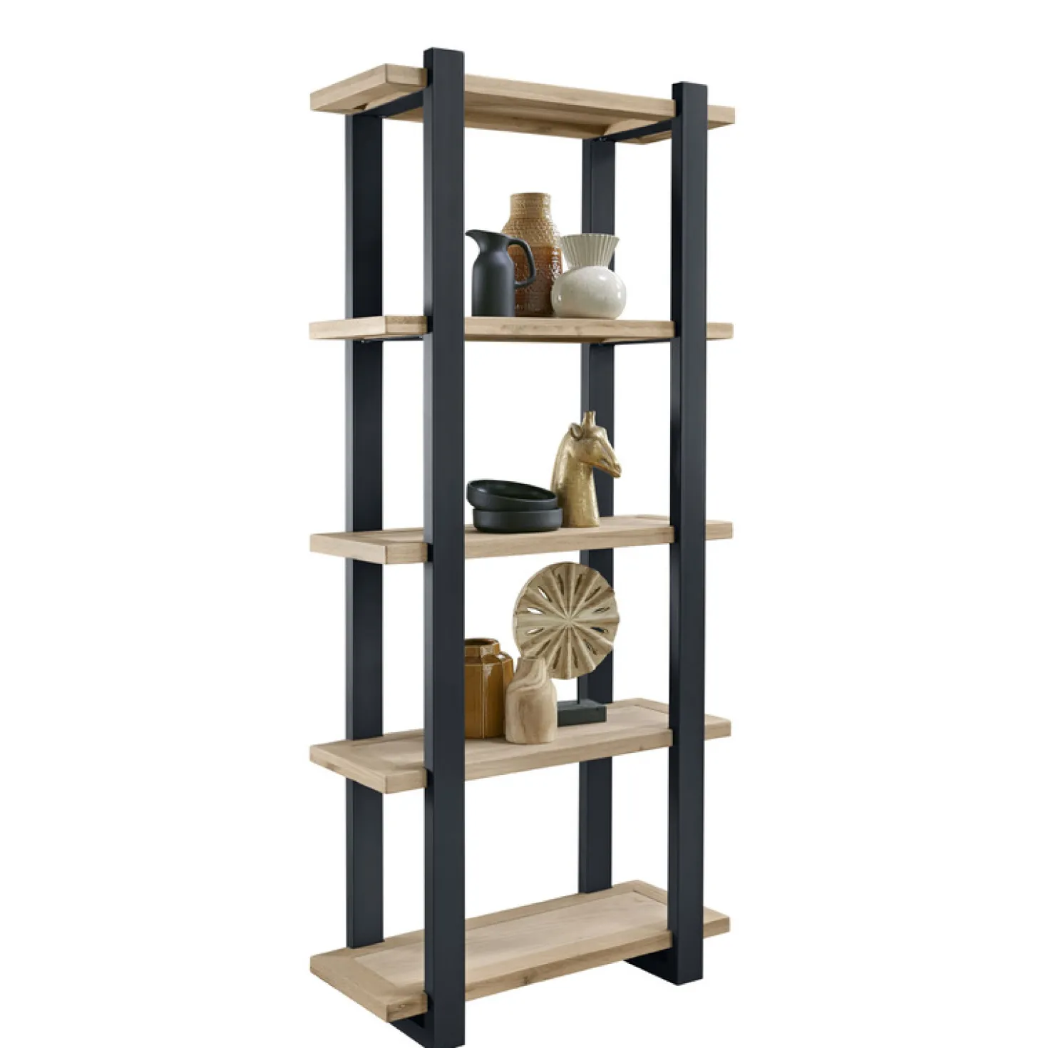 Boekenkast VERATO (96 CM) naturel grey