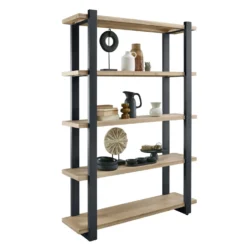 Boekenkast VERATO (150 CM) naturel grey