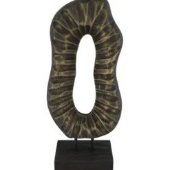Decoratiebeeld Positano S goud zwart