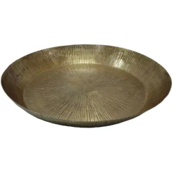 Decoratieschaal Lomnato Goud 50 cm rond