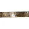Decoratieschaal Trebbia 7,5x38 cm rechthoekig brons