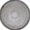 Decoratieschaal Trodena 58 cm rond zwart