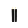 Dinerkaars Benevento LED small zwart rond set van 2