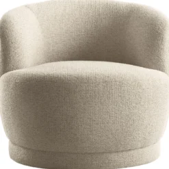 Draaifauteuil Fiumi Beige