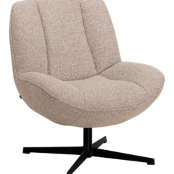 Draaifauteuil Fortenza Bouclé beige