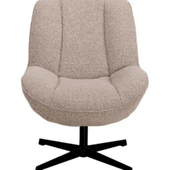 Draaifauteuil Fortenza Bouclé beige