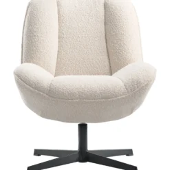 Draaifauteuil Fortenza Ecru
