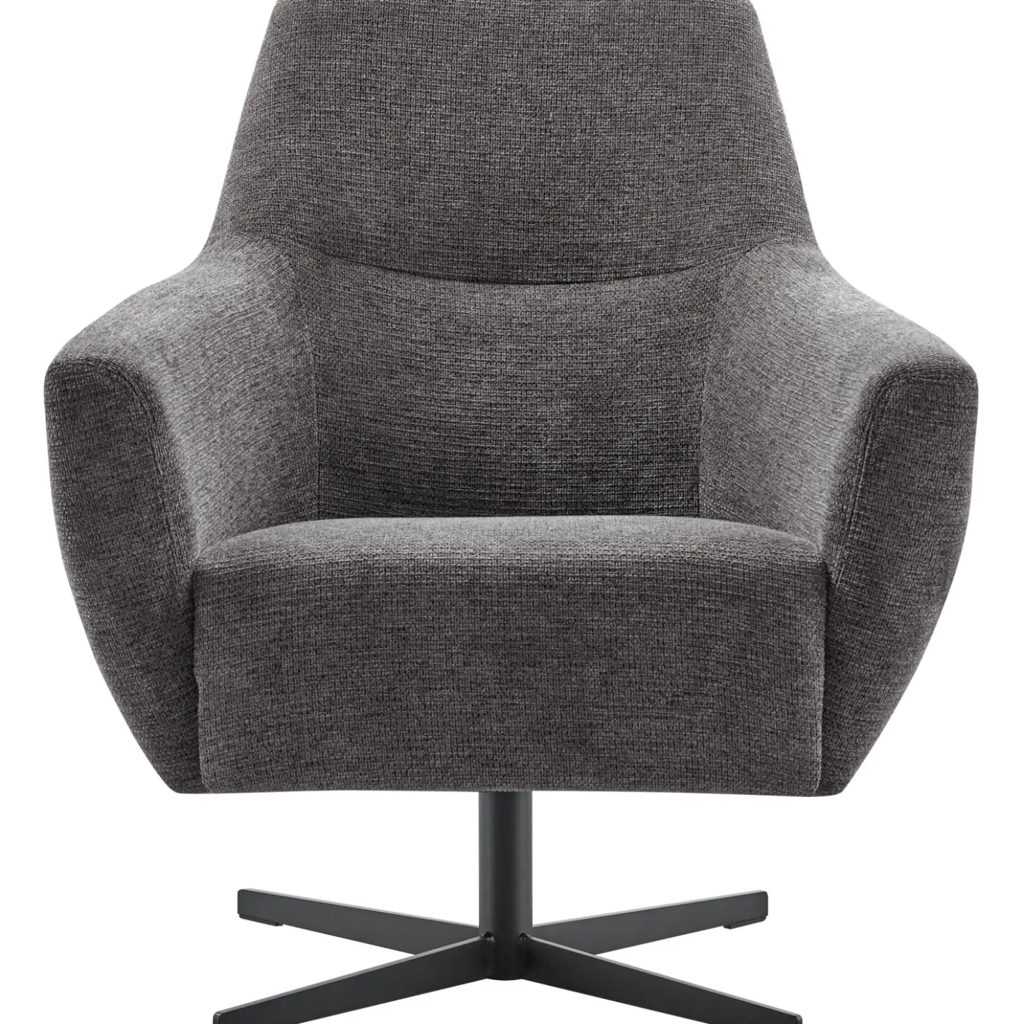 Draaifauteuil Gudo Donkergrijs