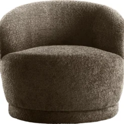 Draaifauteuil Tenna Bruin
