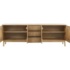 Dressoir Arrosto Eikenhout 76x225x45 cm light roast