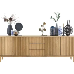 Dressoir Arrosto Eikenhout 76x225x45 cm light roast