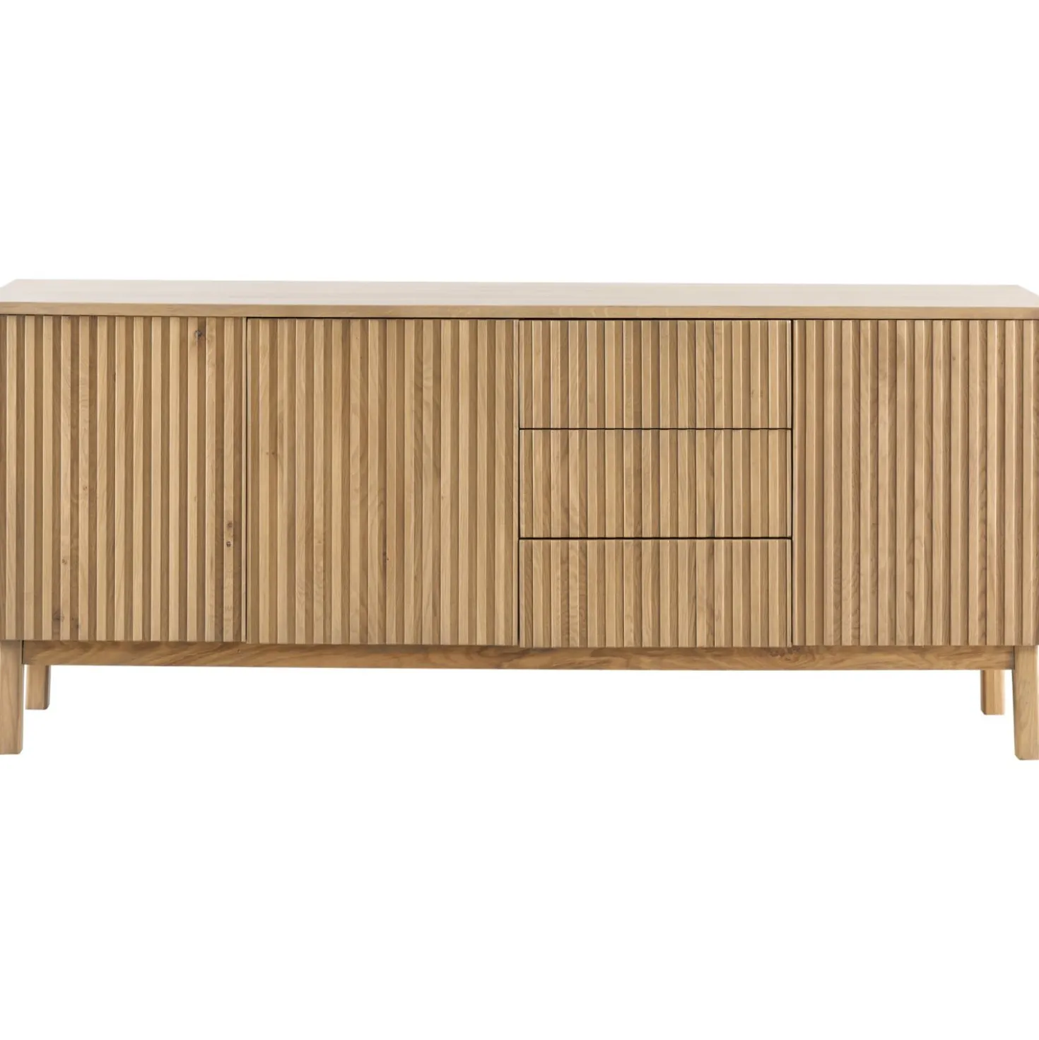 Dressoir Arrosto Eikenhout 76x180x45 cm light roast