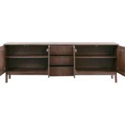 Dressoir Arrosto Eikenhout 76x225x45 cm Dark Roast