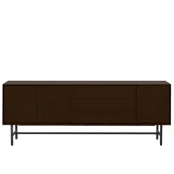Dressoir Belvio 205 cm dark oak