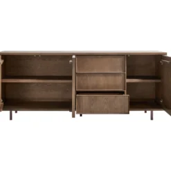 Dressoir Calvo 80x200x45 cm bruin