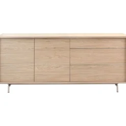 Dressoir Famosa 76x180x45 cm bruin