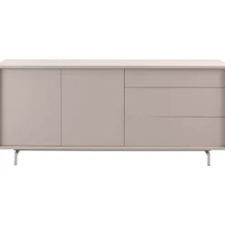 Dressoir Famosa 76x180x45 cm grijs