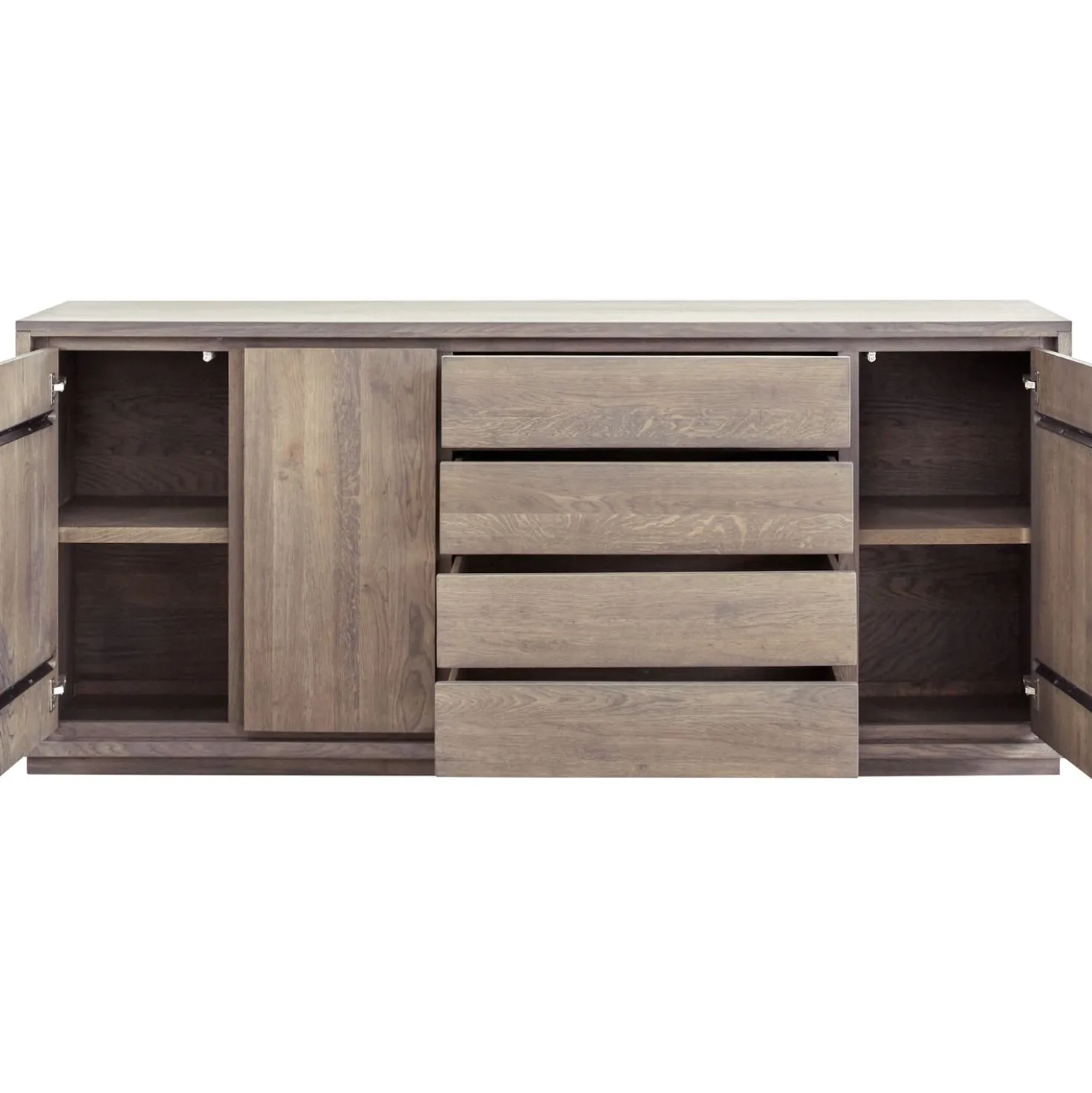 Dressoir Lavio (203 cm) eiken slate