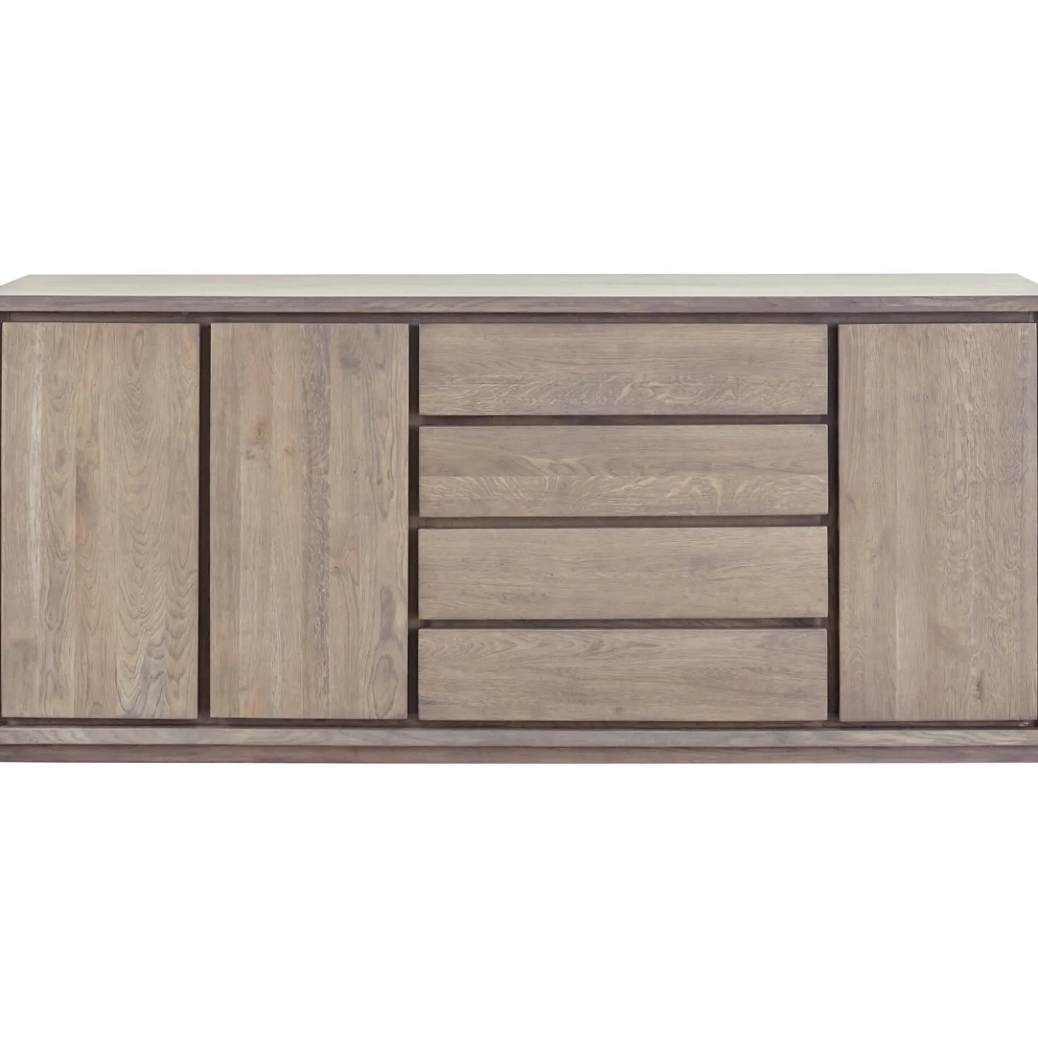 Dressoir Lavio (203 cm) eiken slate