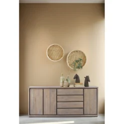 Dressoir Lavio (203 cm) eiken slate