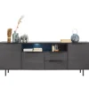 Dressoir Nero (220 cm) noir decor