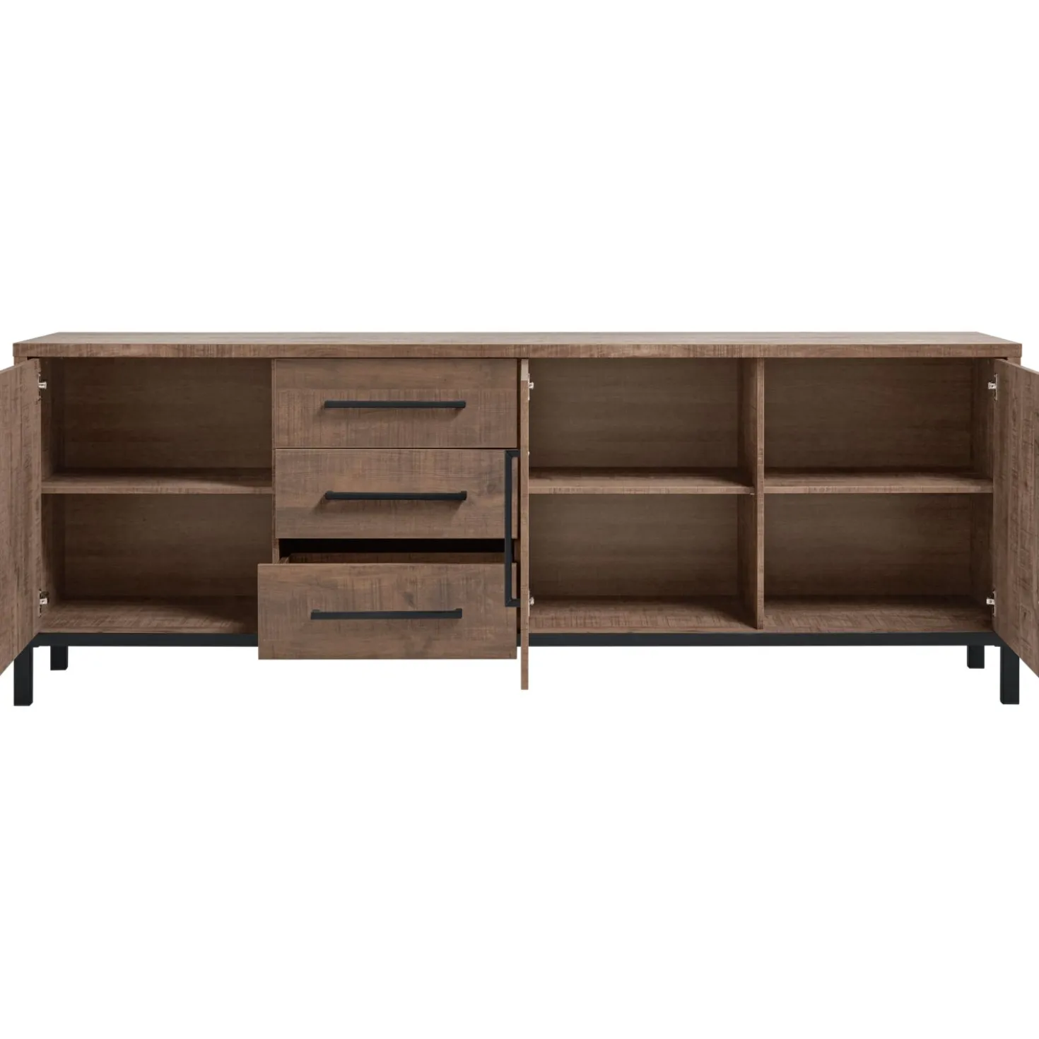 Dressoir Ricardi 240x87x45 cm dark mango