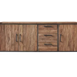Dressoir ROMARO (195 cm) teakhout mix rough