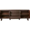 Dressoir Tondato Acaciahout 210x75x42 cm bruin