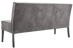 Eetkamerbank Avanza 170 cm microleder grijs