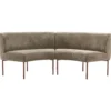 Eetkamerbank Cenare 230 cm taupe
