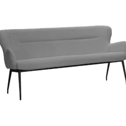 Eetkamerbank Lembo 190 cm grijs
