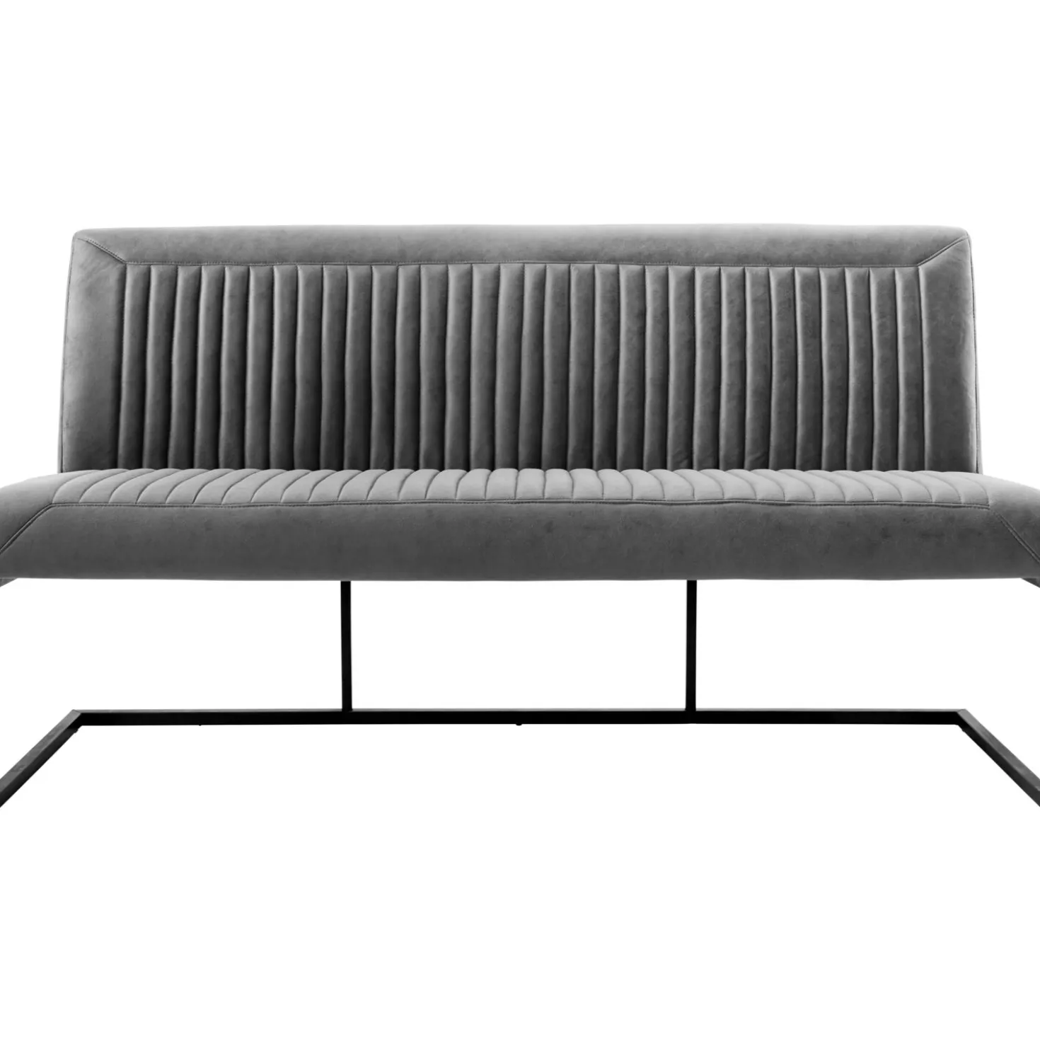 Eetkamerbank Parantino 170 cm grijs