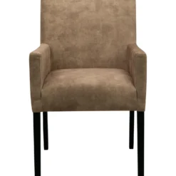 Eetkamerstoel Avanza Met armleuning velvet beige