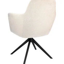 Eetkamerstoel Balestro Draaibaar beige