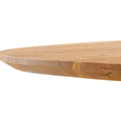Eettafel Aska Teak 200x100 cm ovaal naturel brushed