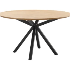 Eettafel Belvio Rond 140 light oak fineer