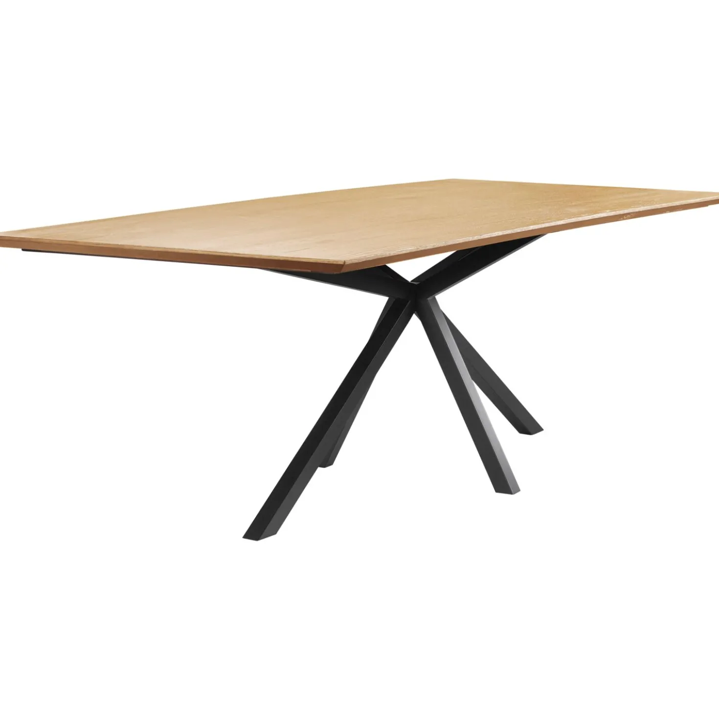 Eettafel Belvio 210x100 cm rechthoekig light oak