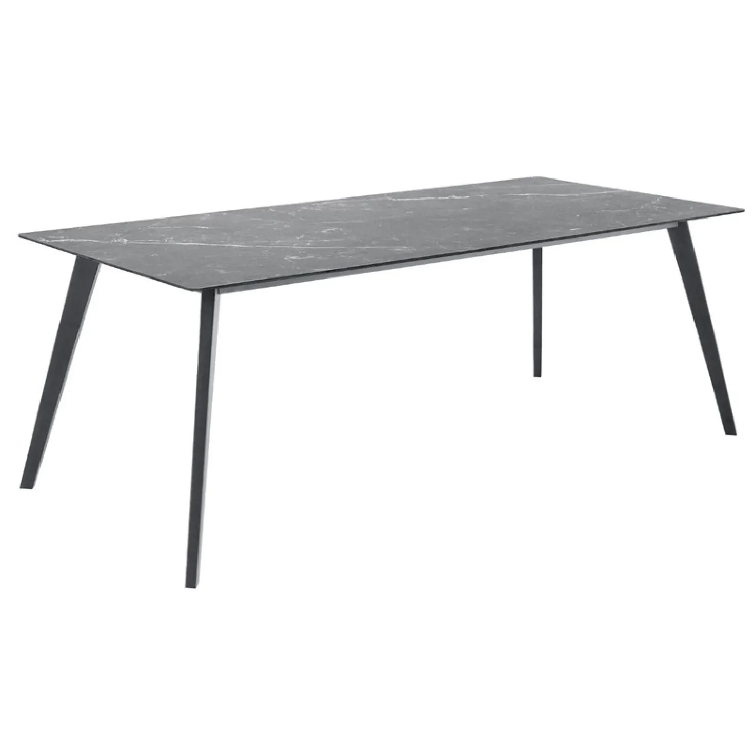 Eettafel Lineto 220x100 keramiek zwart