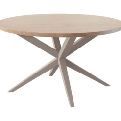 Eettafel Mascaro 140 cm rond misty oak