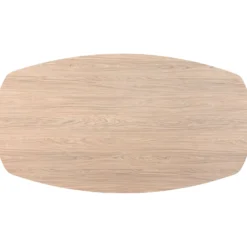 Eettafel Mascaro 250x128 cm Deens ovaal misty oak
