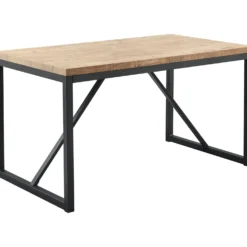 Eettafel Ricardi 140x85 cm rechthoekig mango