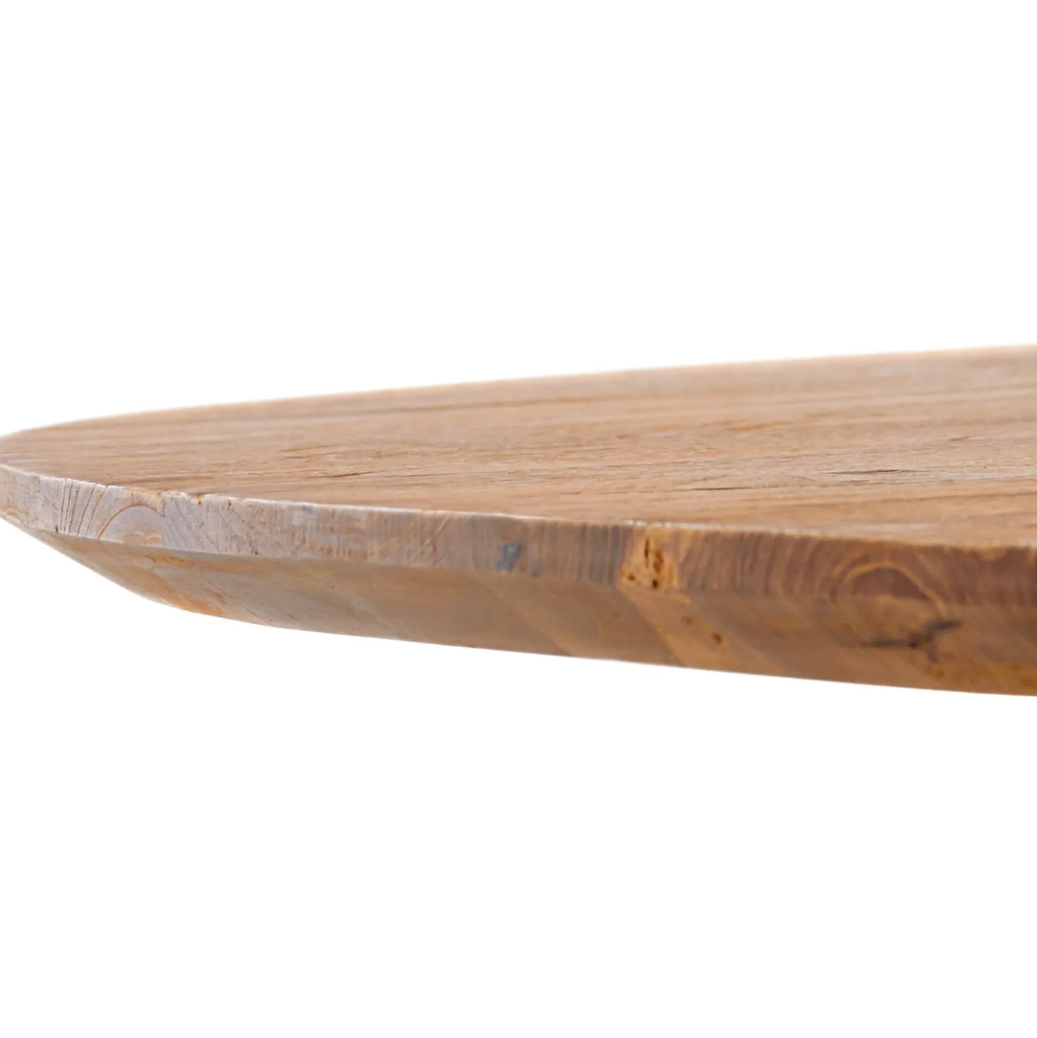 Eettafel Romaro Teakhout 180x90 cm Deens ovaal mix rough